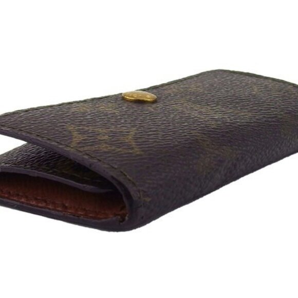 LOUIS VUITTON Keychain Monogram x Beige Monogram Canvas Authentic Used - Picture 5 of 9